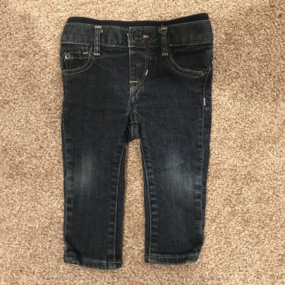 Baby GAP 1969 Skinny Jeans Denim Blue Jeans - 6-12m - Picture 1 of 1